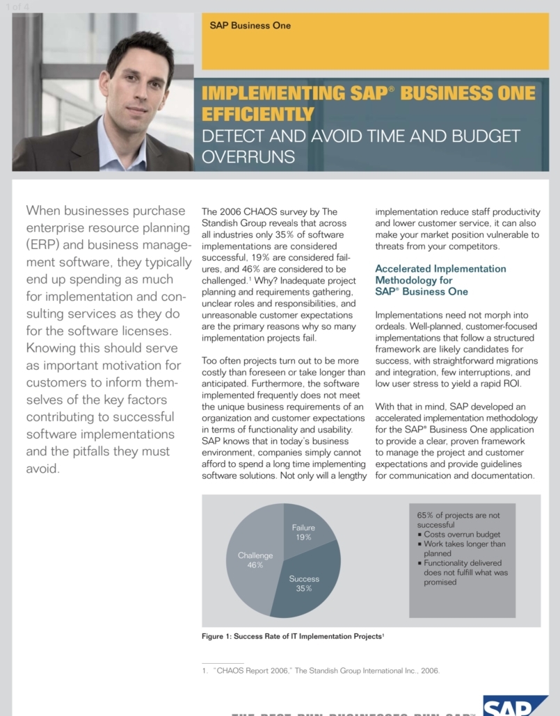 SAP Business One Implementation Methodology